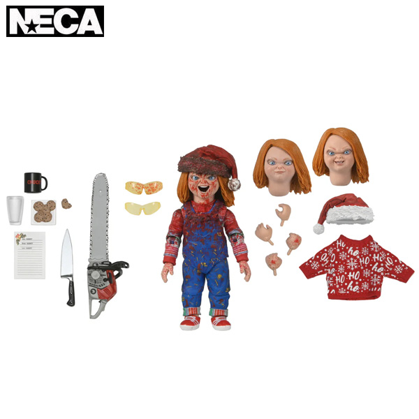 Neca Chucky TV Series Ultimate Chucky Holiday Edition 7 Inch Scale Action Figure